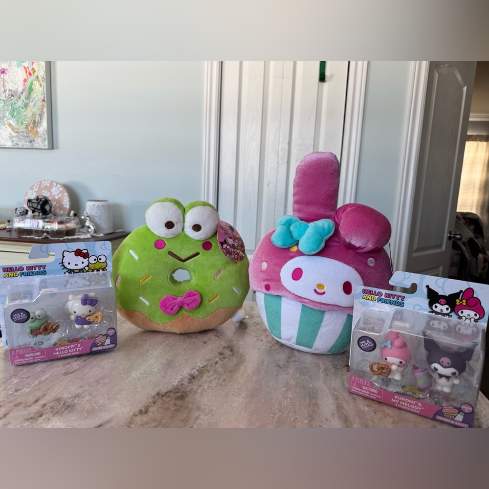 Sanrio Plush Toy Set